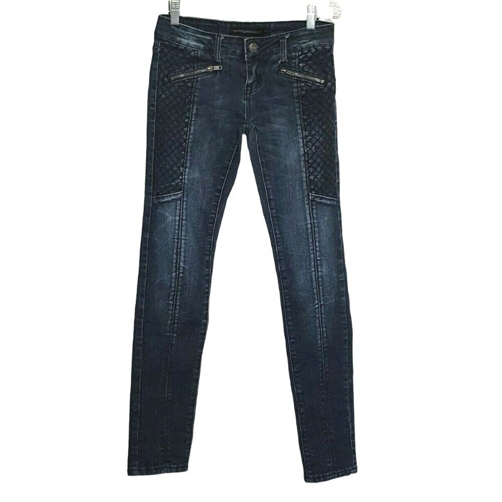 Twentyone Black Women's Jeans cotton blend Super Skinny Dark Wash Size 0